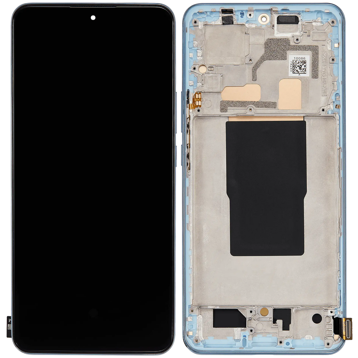 OLED Assembly With Frame For Xiaomi 12T / 12T Pro / Redmi K50 Ultra (Refurbished) (Blue) – repair part compatibility view – OLED Display Replacement for phone repair