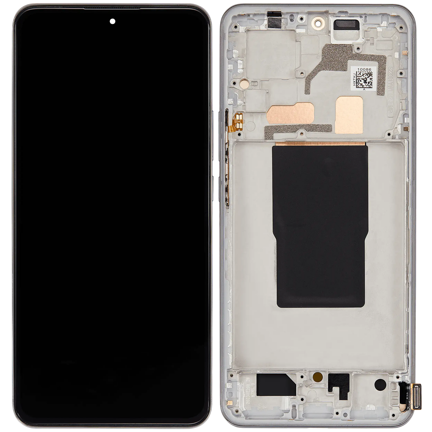 OLED Assembly With Frame For Xiaomi 12T / 12T Pro / Redmi K50 Ultra (Refurbished) (Silver) – repair part compatibility view – OLED Display Replacement for phone repair