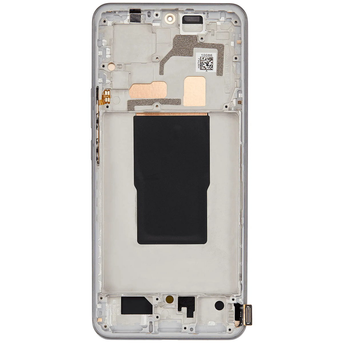 OLED Assembly With Frame For Xiaomi 12T / 12T Pro / Redmi K50 Ultra (Refurbished) (Silver) – technician repair part view – OLED Display Replacement for phone repair