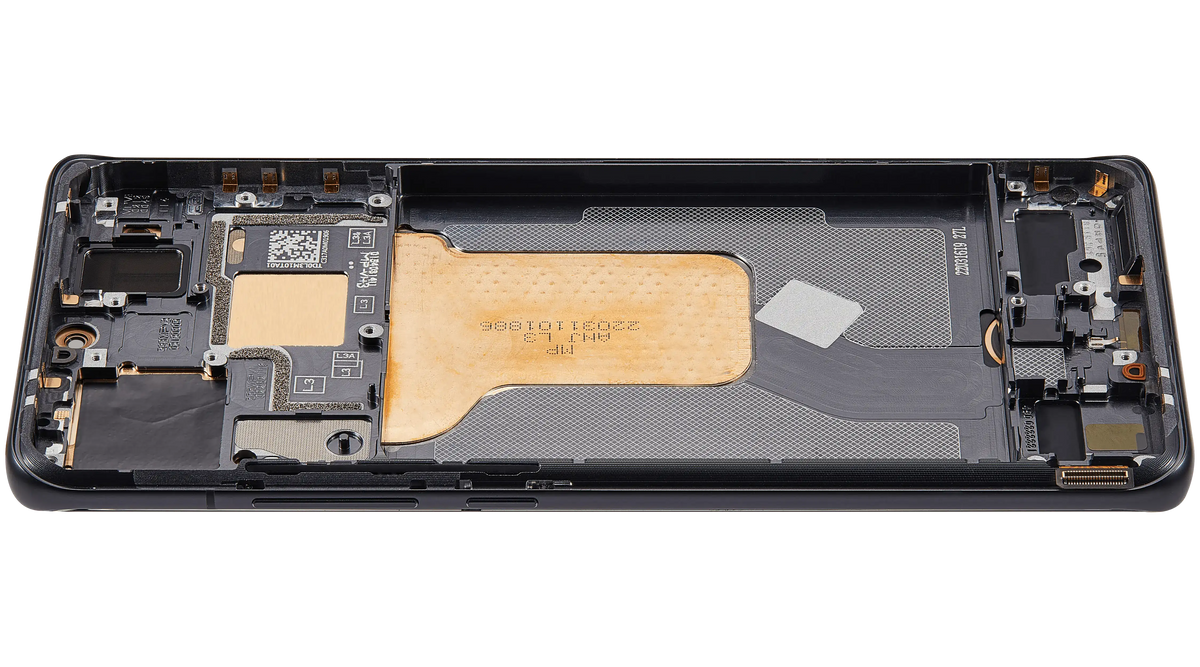 OLED Assembly With Frame For Xiaomi 12 / 12X / 12S (Refurbished) (Gray) – replacement component detailed view – OLED Display Replacement for phone repair