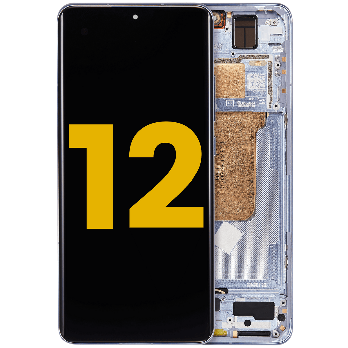 OLED Assembly With Frame For Xiaomi 12 / 12X / 12S (Refurbished) (Blue) – replacement part product view – OLED Display Replacement for phone repair