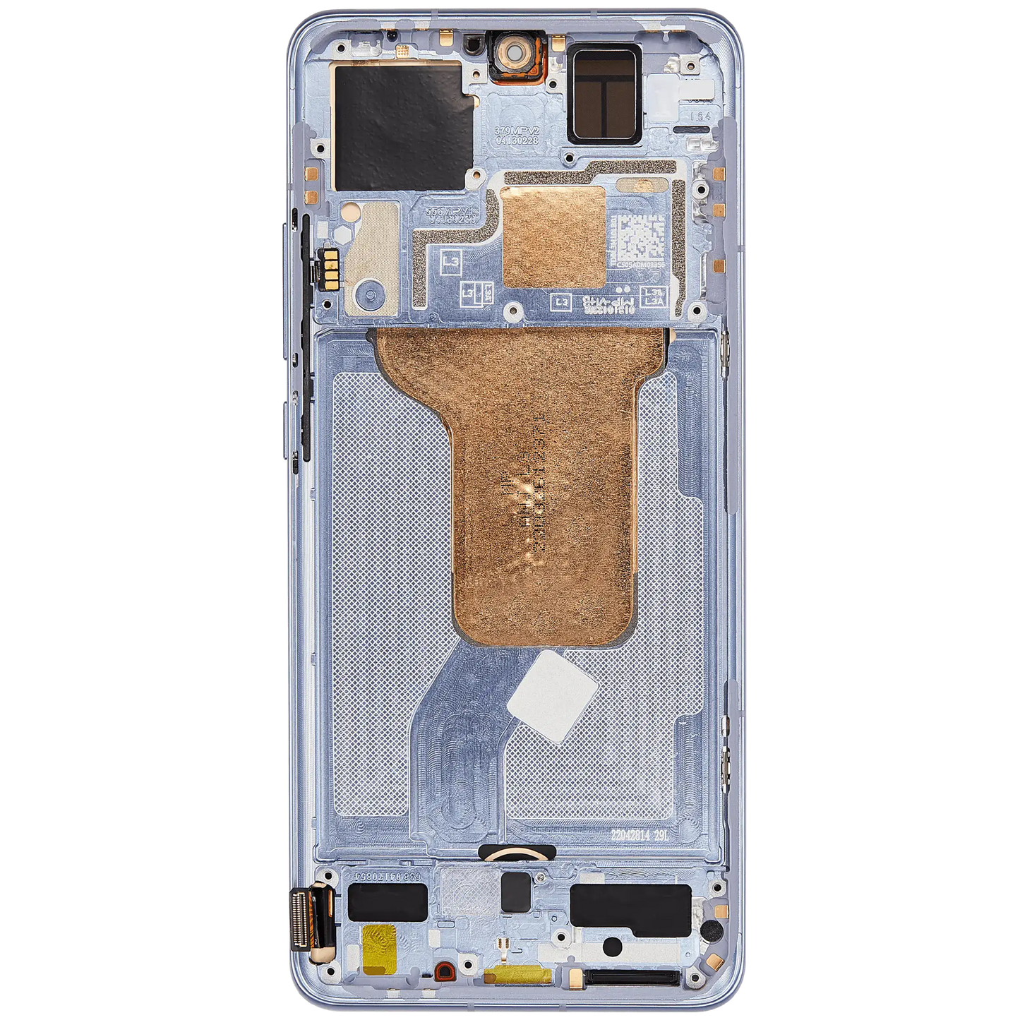 OLED Assembly With Frame For Xiaomi 12 / 12X / 12S (Refurbished) (Blue) – technician repair part view – OLED Display Replacement for phone repair
