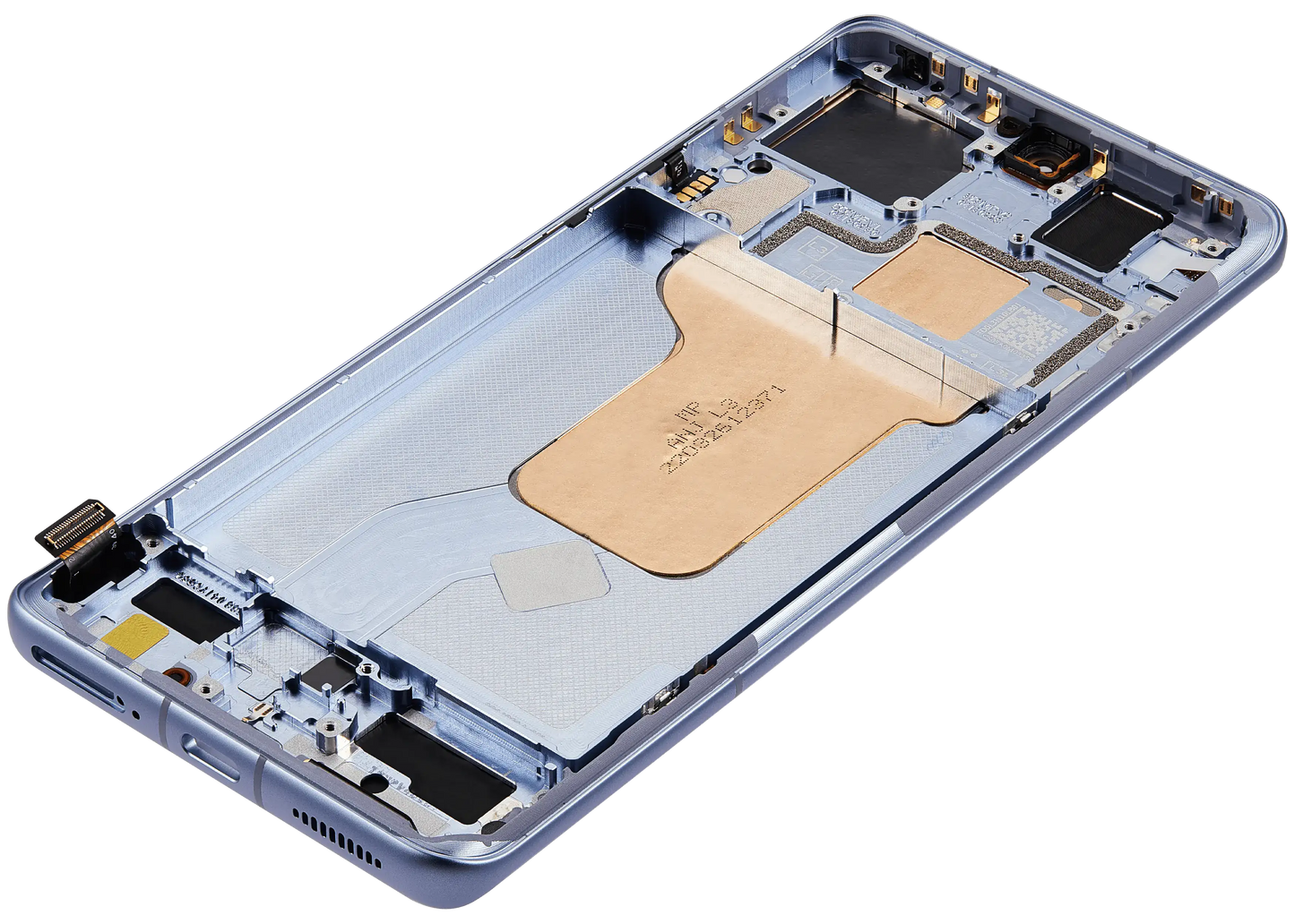 OLED Assembly With Frame For Xiaomi 12 / 12X / 12S (Refurbished) (Blue) – repair component detail view – OLED Display Replacement for phone repair