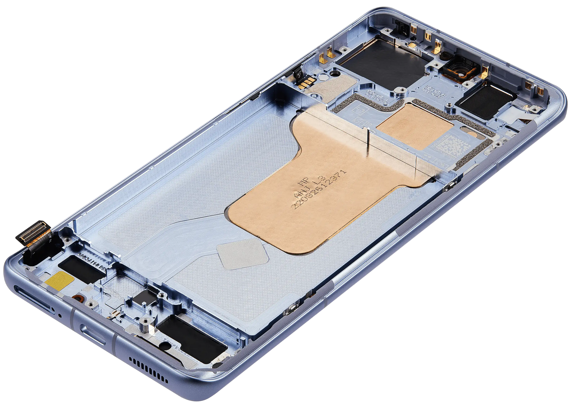 OLED Assembly With Frame For Xiaomi 12 / 12X / 12S (Refurbished) (Blue) – repair component detail view – OLED Display Replacement for phone repair