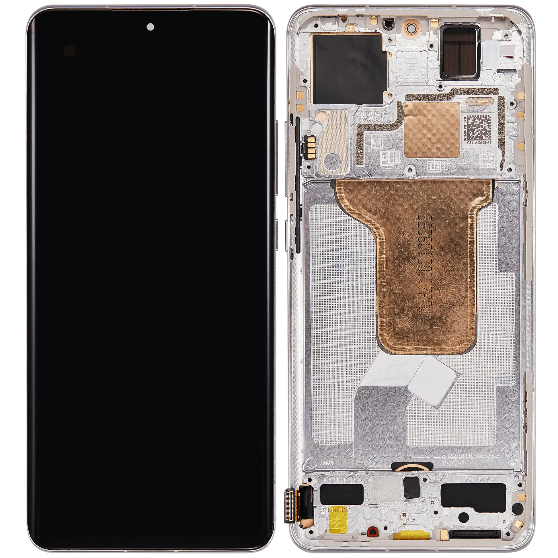 OLED Assembly With Frame For Xiaomi 12 / 12X / 12S (Refurbished) (Purple) – repair part compatibility view – OLED Display Replacement for phone repair