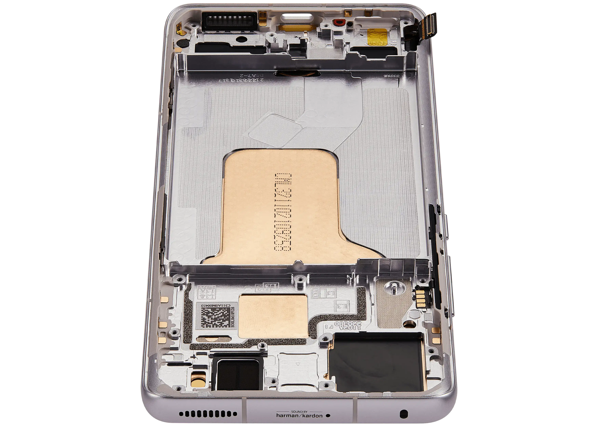 OLED Assembly With Frame For Xiaomi 12 / 12X / 12S (Refurbished) (Purple) – device repair component close-up – OLED Display Replacement for phone repair