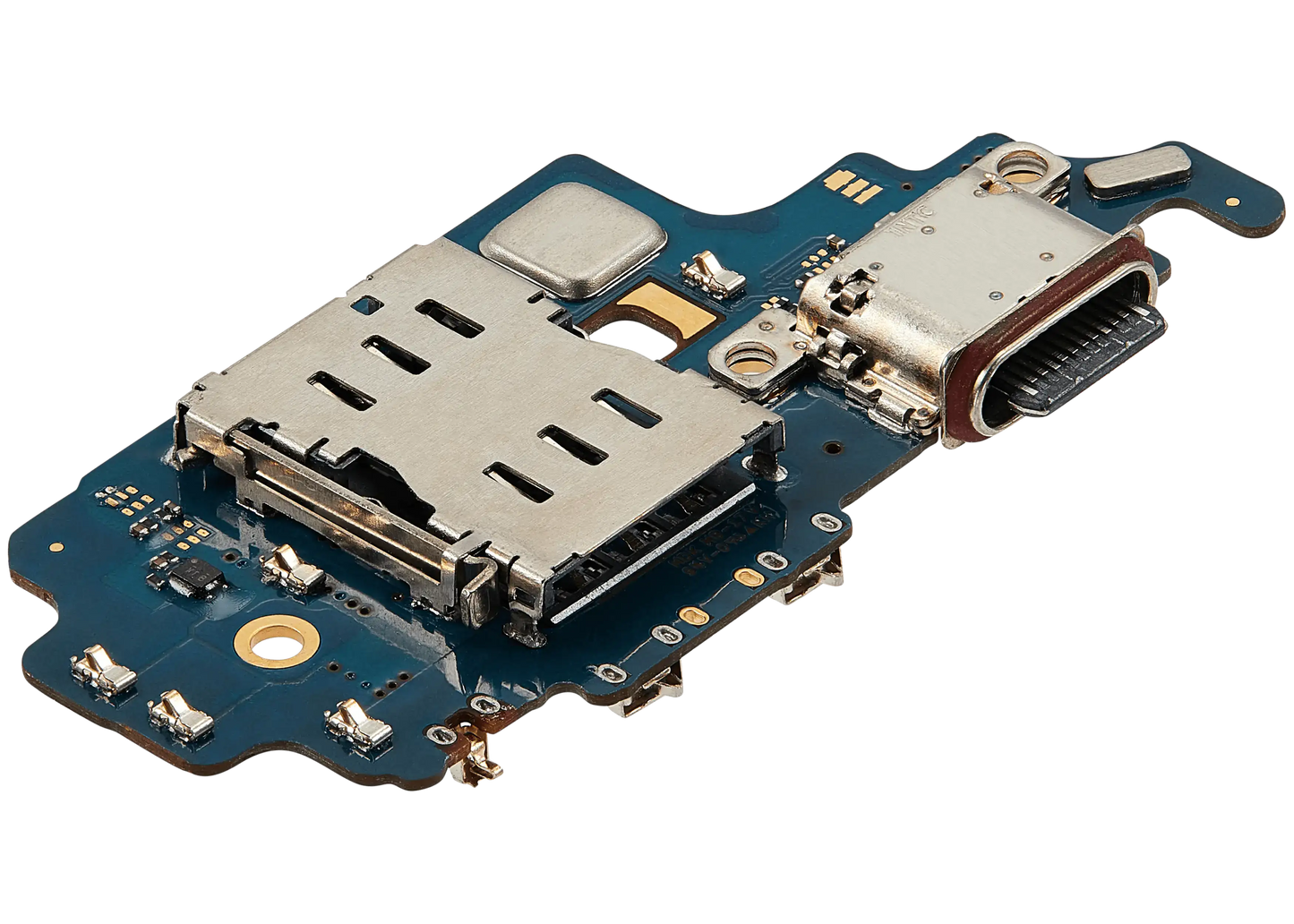 Charging Port Board With Sim Card Reader For Samsung Galaxy S21 Ultra 5G (G998B) (International Version) (Premium)