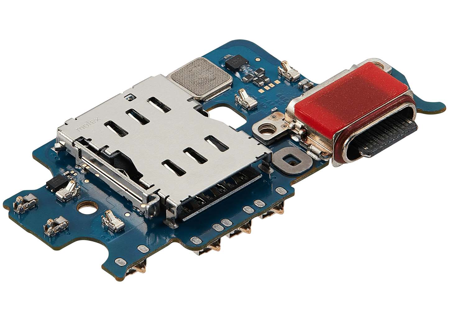 Charging Port Board With Sim Card Reader For Samsung Galaxy S23 5G (S911U) (US Version) (Premium)