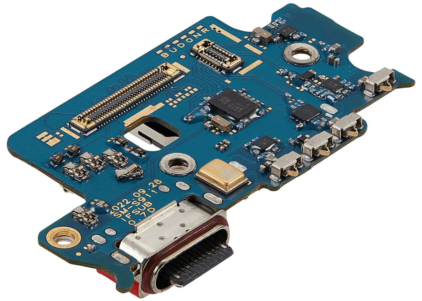 Charging Port Board With Sim Card Reader For Samsung Galaxy S23 5G (S911U) (US Version) (Premium)