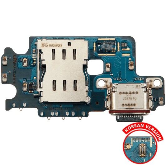 Charging Port Board With Sim Card Reader For Samsung Galaxy S25 5G (S931N) (Korean Version) (Premium)