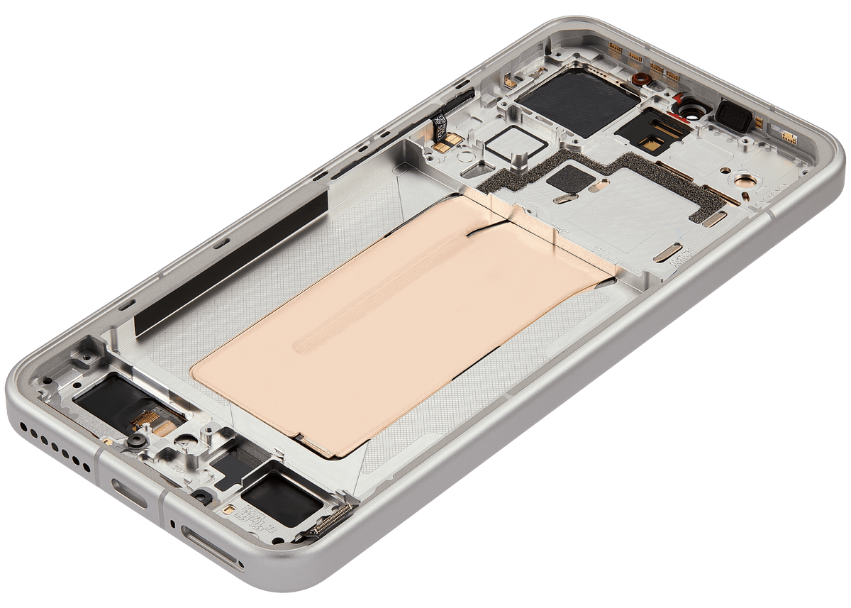 OLED Assembly With Frame For Xiaomi 15 (Refurbished) (White) – repair component detail view – OLED Display Replacement for phone repair