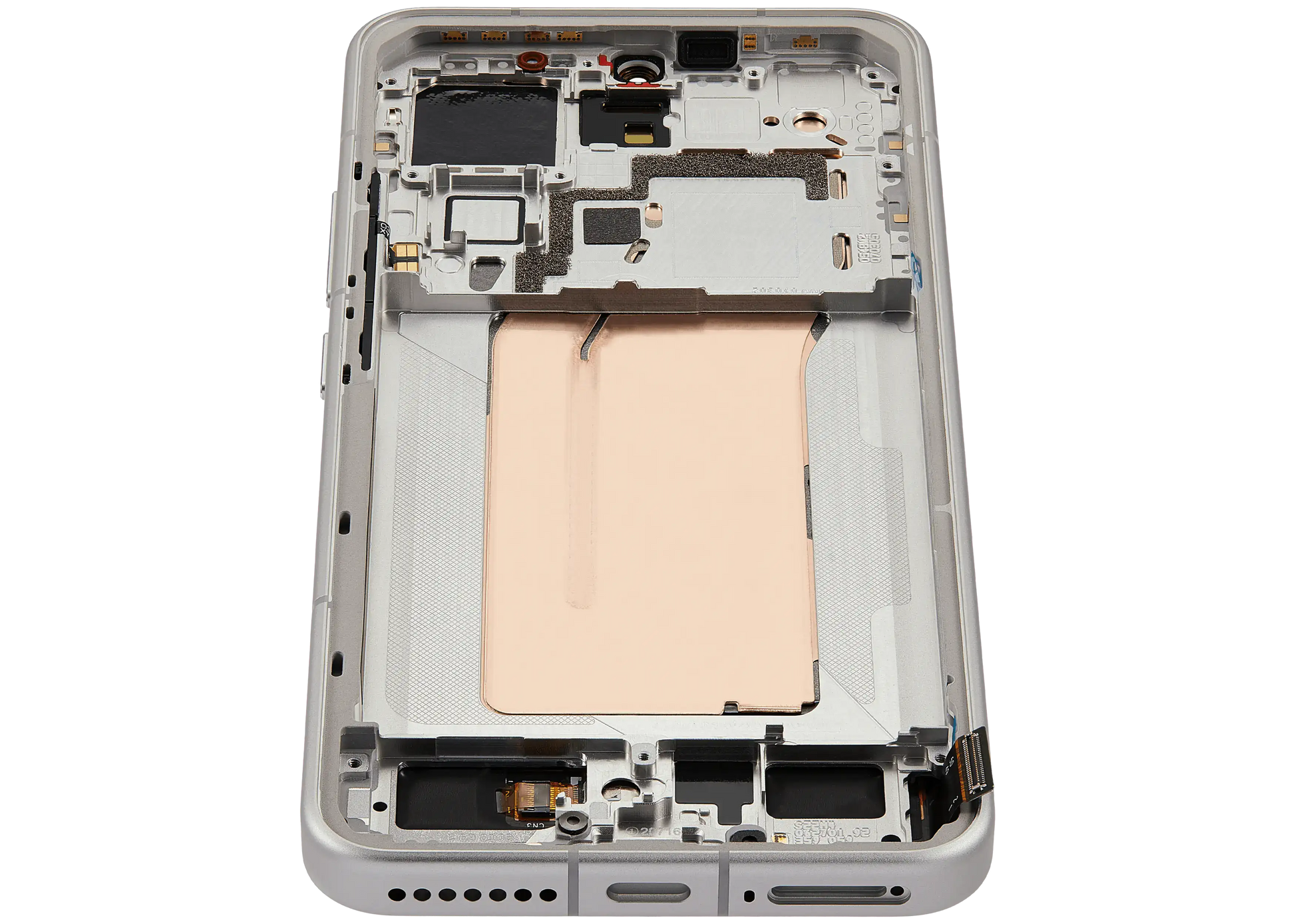 OLED Assembly With Frame For Xiaomi 15 (Refurbished) (White) – mobile phone part alternate view – OLED Display Replacement for phone repair