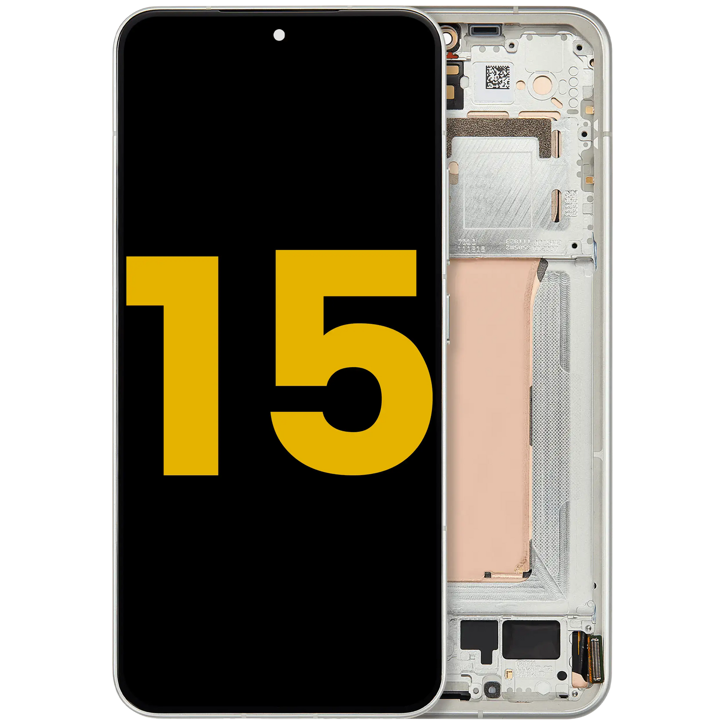 OLED Assembly With Frame For Xiaomi 15 (Refurbished) (Green) – replacement part product view – OLED Display Replacement for phone repair