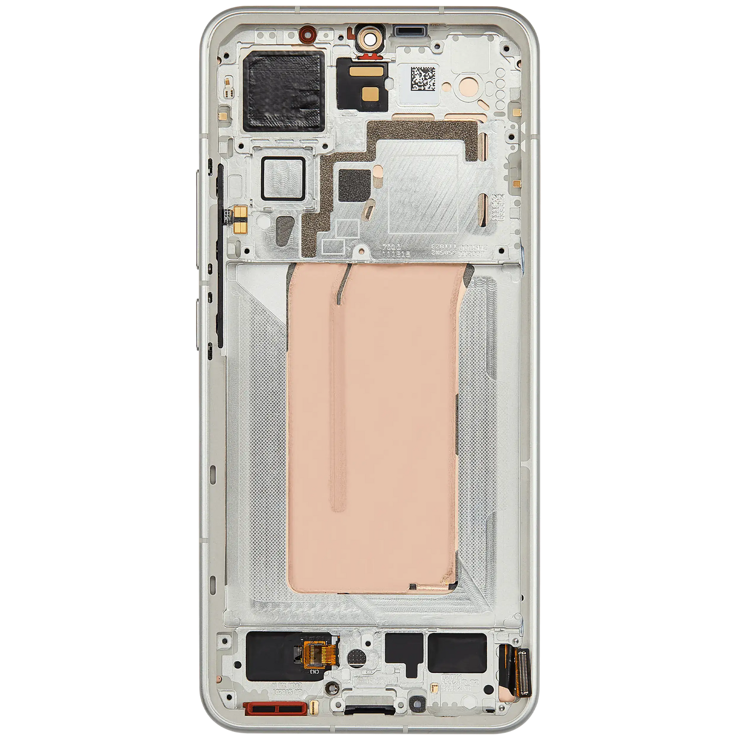 OLED Assembly With Frame For Xiaomi 15 (Refurbished) (Green) – technician repair part view – OLED Display Replacement for phone repair