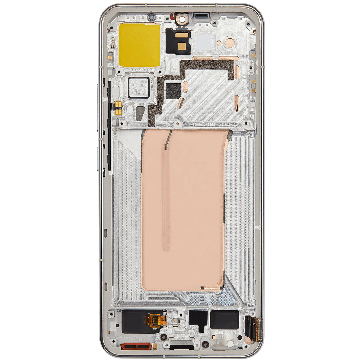 OLED Assembly With Frame For Xiaomi 15 (Refurbished) (Liquid Silver) – technician repair part view – OLED Display Replacement for phone repair