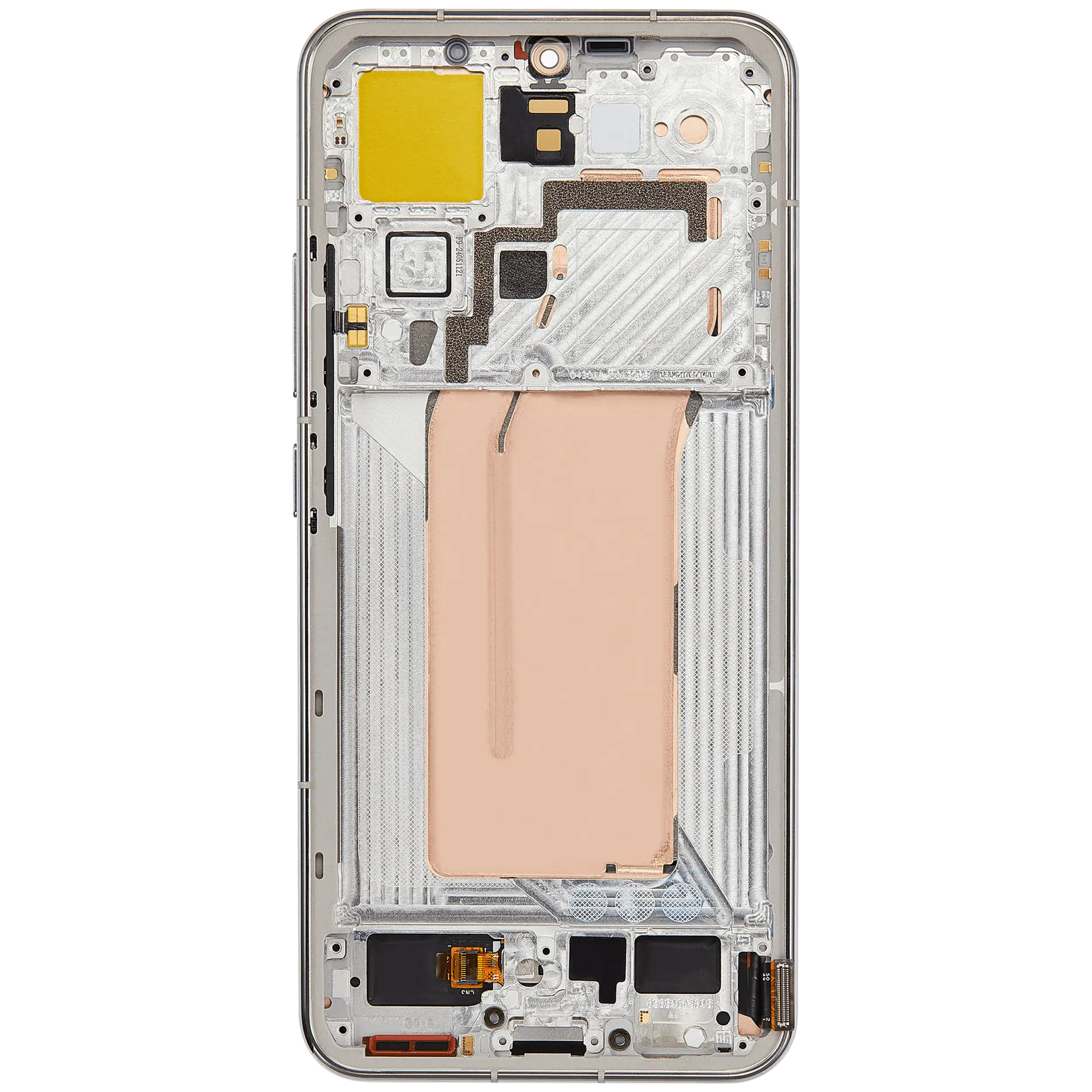 OLED Assembly With Frame For Xiaomi 15 (Refurbished) (Liquid Silver) – technician repair part view – OLED Display Replacement for phone repair