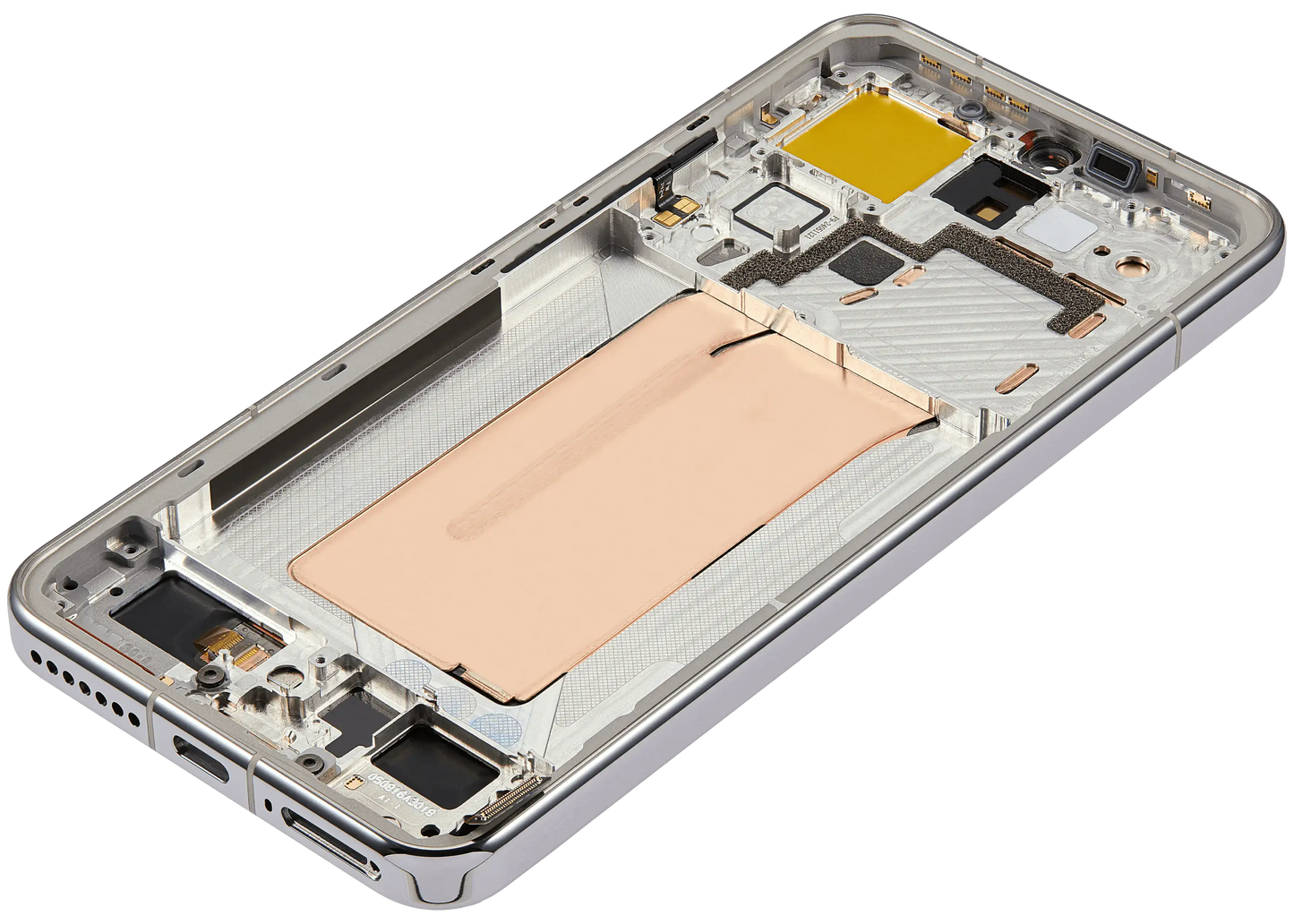 OLED Assembly With Frame For Xiaomi 15 (Refurbished) (Liquid Silver) – repair component detail view – OLED Display Replacement for phone repair
