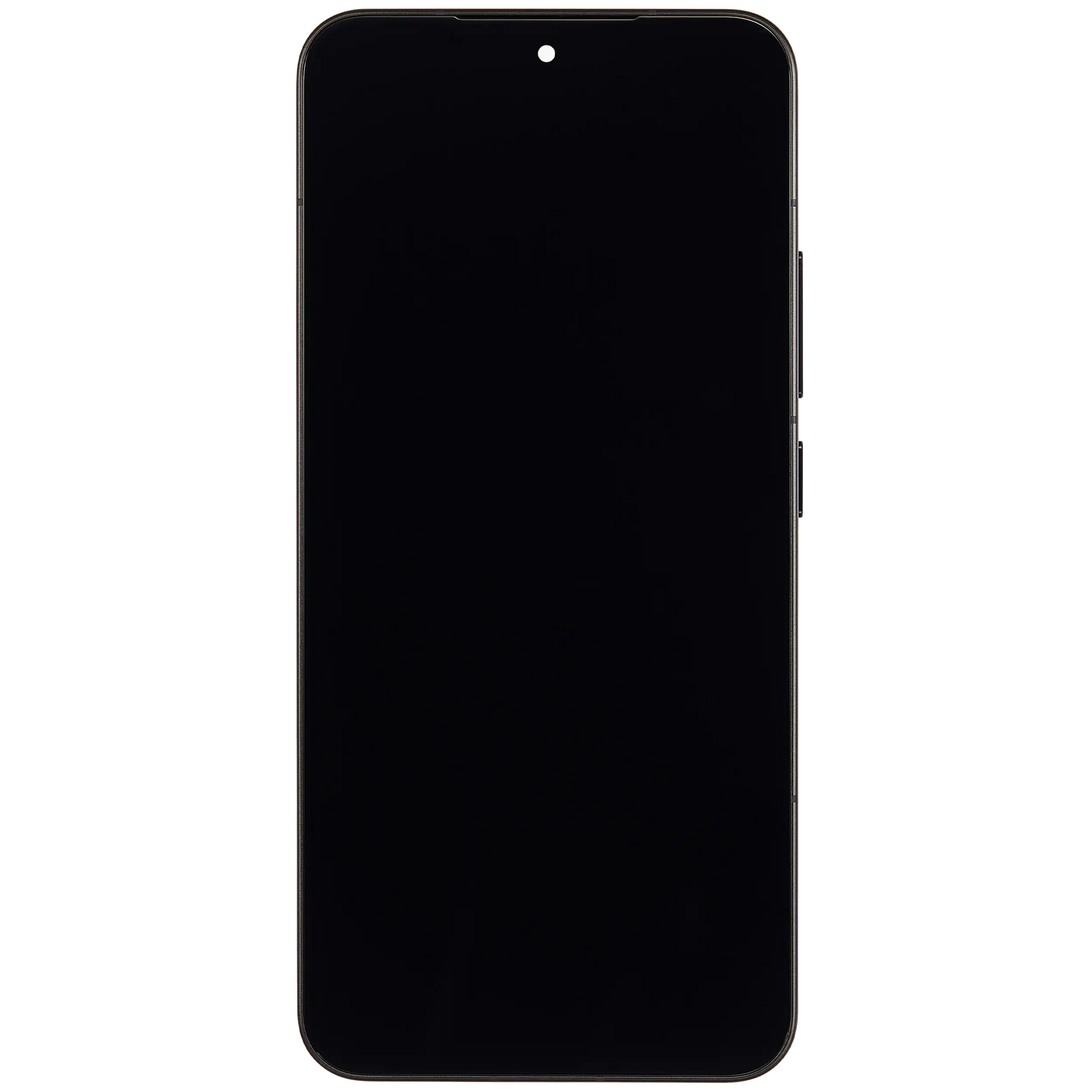 OLED Assembly With Frame For Xiaomi 15 (Refurbished) (Black) – mobile replacement component detail – OLED Display Replacement for phone repair