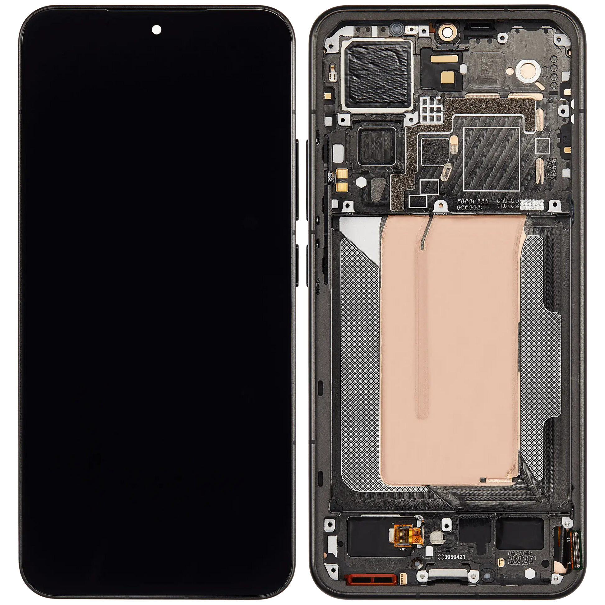 OLED Assembly With Frame For Xiaomi 15 (Refurbished) (Black) – repair part compatibility view – OLED Display Replacement for phone repair