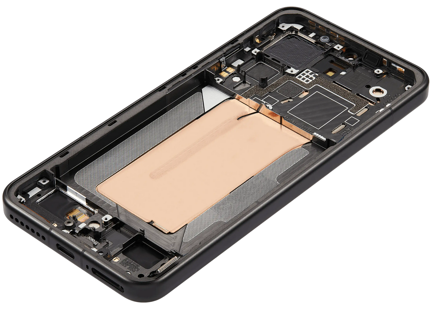OLED Assembly With Frame For Xiaomi 15 (Refurbished) (Black) – repair component detail view – OLED Display Replacement for phone repair