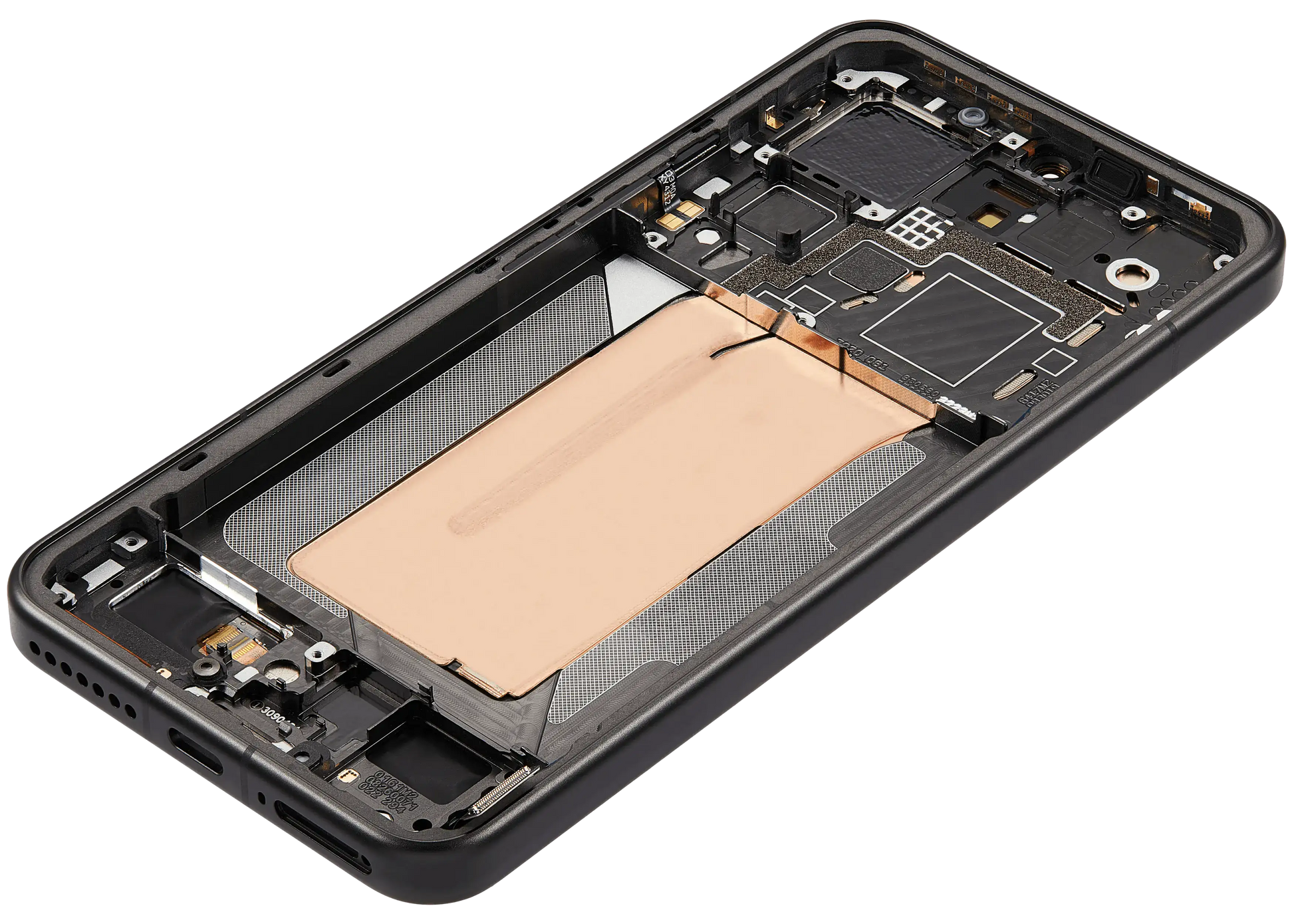 OLED Assembly With Frame For Xiaomi 15 (Refurbished) (Black) – repair component detail view – OLED Display Replacement for phone repair