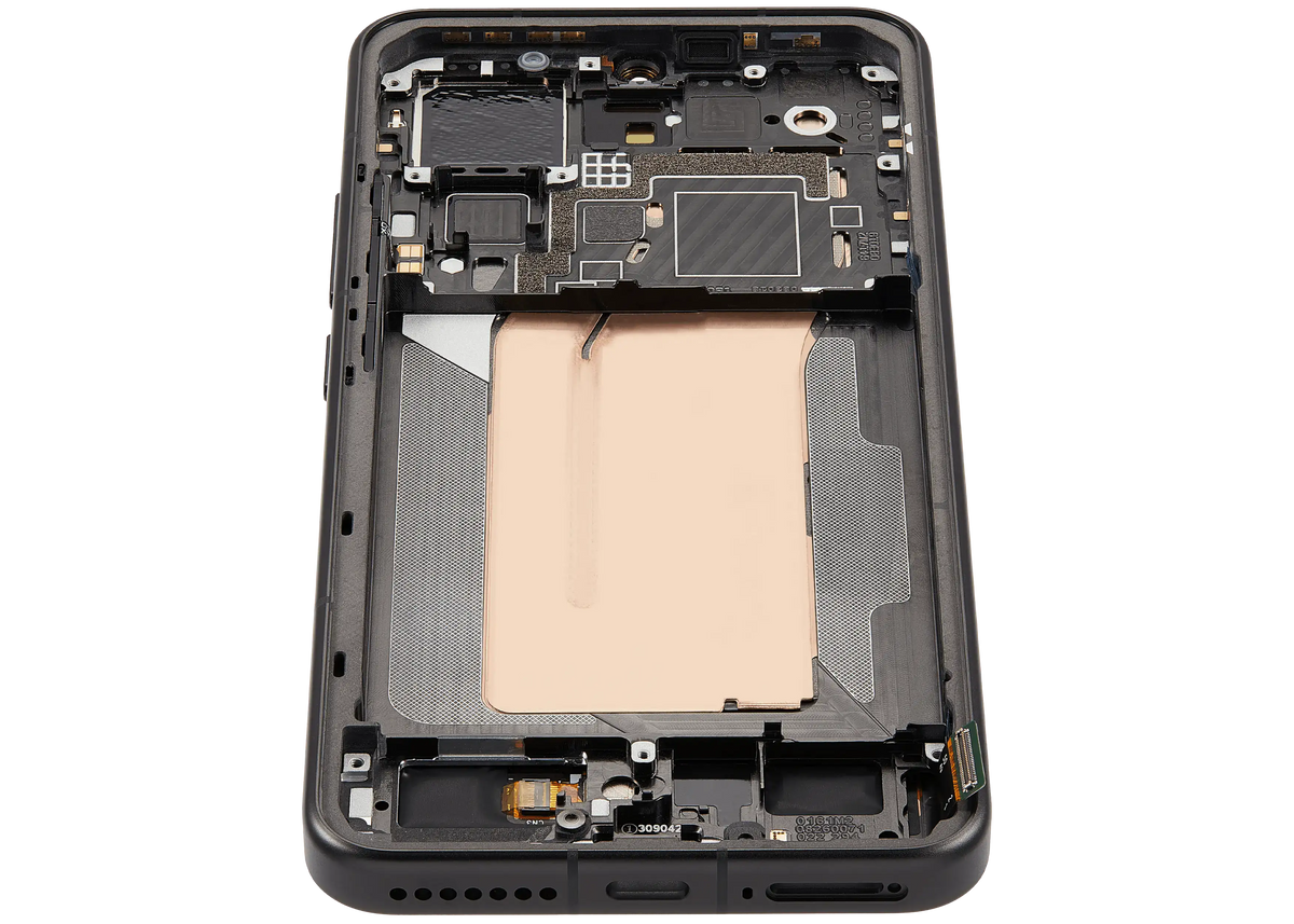 OLED Assembly With Frame For Xiaomi 15 (Refurbished) (Black) – mobile phone part alternate view – OLED Display Replacement for phone repair