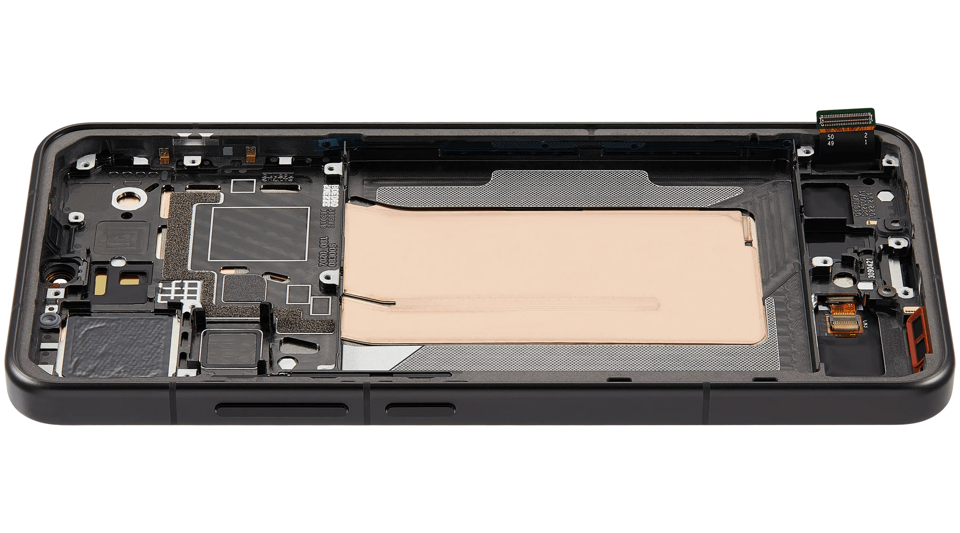 OLED Assembly With Frame For Xiaomi 15 (Refurbished) (Black) – replacement component detailed view – OLED Display Replacement for phone repair