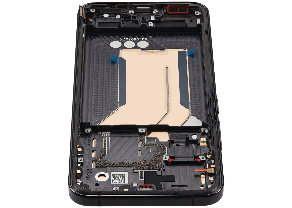 OLED Assembly With Frame For Xiaomi 14 (Refurbished) (Black) – mobile phone part alternate view – OLED Display Replacement for phone repair