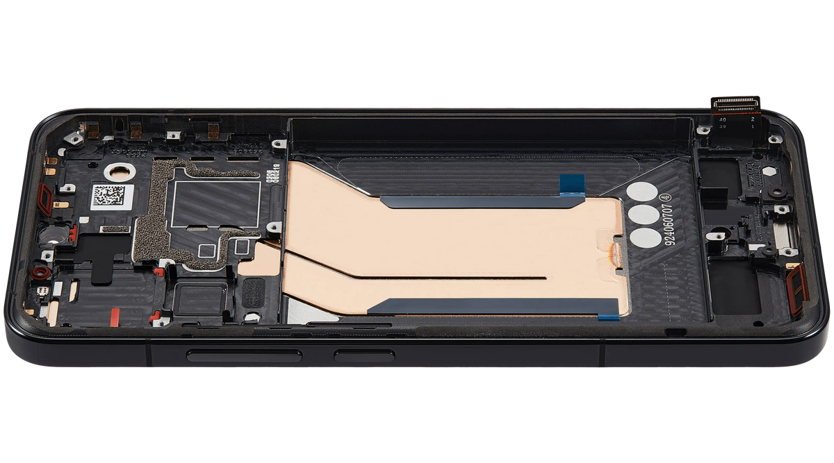 OLED Assembly With Frame For Xiaomi 14 (Refurbished) (Black) – replacement component detailed view – OLED Display Replacement for phone repair