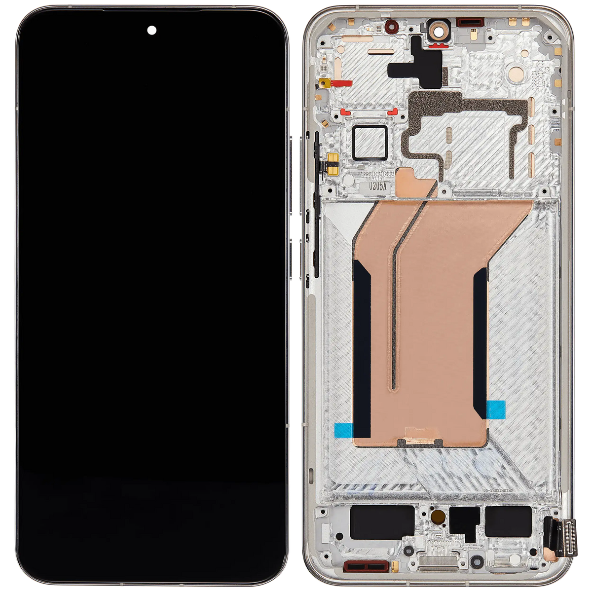OLED Assembly With Frame For Xiaomi 14 (Refurbished) (White) – repair part compatibility view – OLED Display Replacement for phone repair