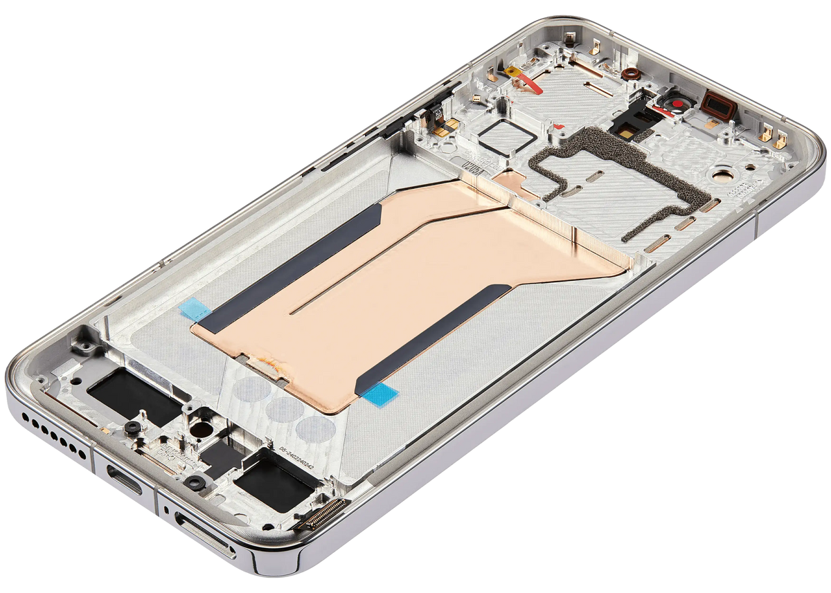 OLED Assembly With Frame For Xiaomi 14 (Refurbished) (White) – repair component detail view – OLED Display Replacement for phone repair