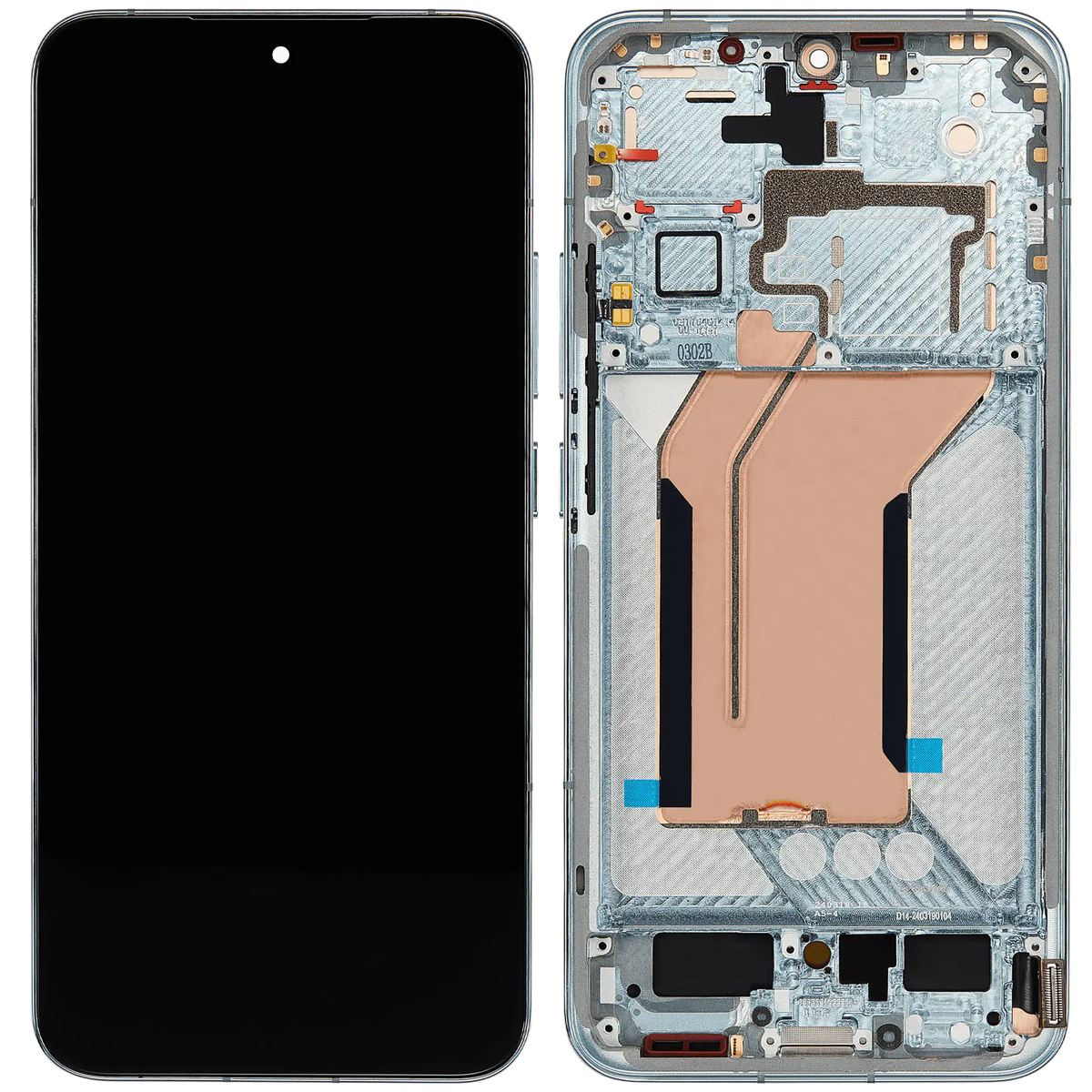 OLED Assembly With Frame For Xiaomi 14 (Refurbished) (Jade Green) – repair part compatibility view – OLED Display Replacement for phone repair