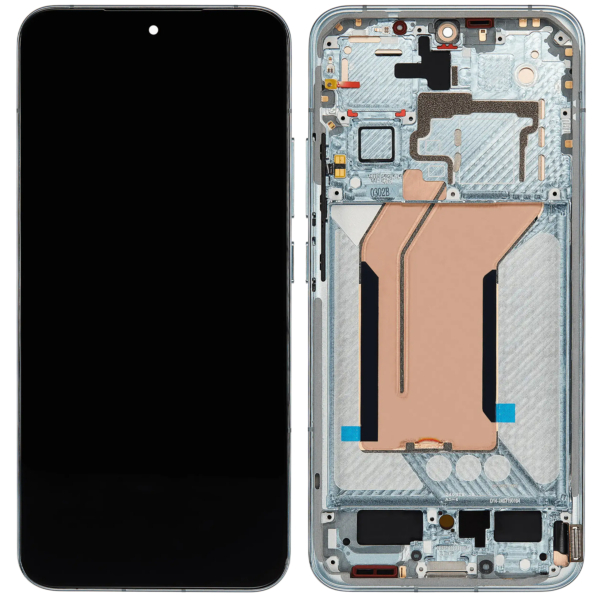 OLED Assembly With Frame For Xiaomi 14 (Refurbished) (Jade Green) – repair part compatibility view – OLED Display Replacement for phone repair
