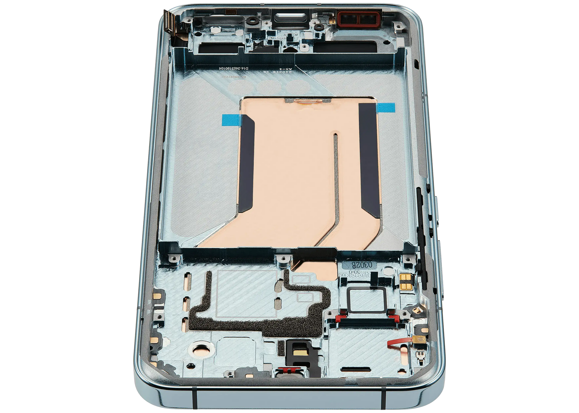 OLED Assembly With Frame For Xiaomi 14 (Refurbished) (Jade Green) – device repair component close-up – OLED Display Replacement for phone repair