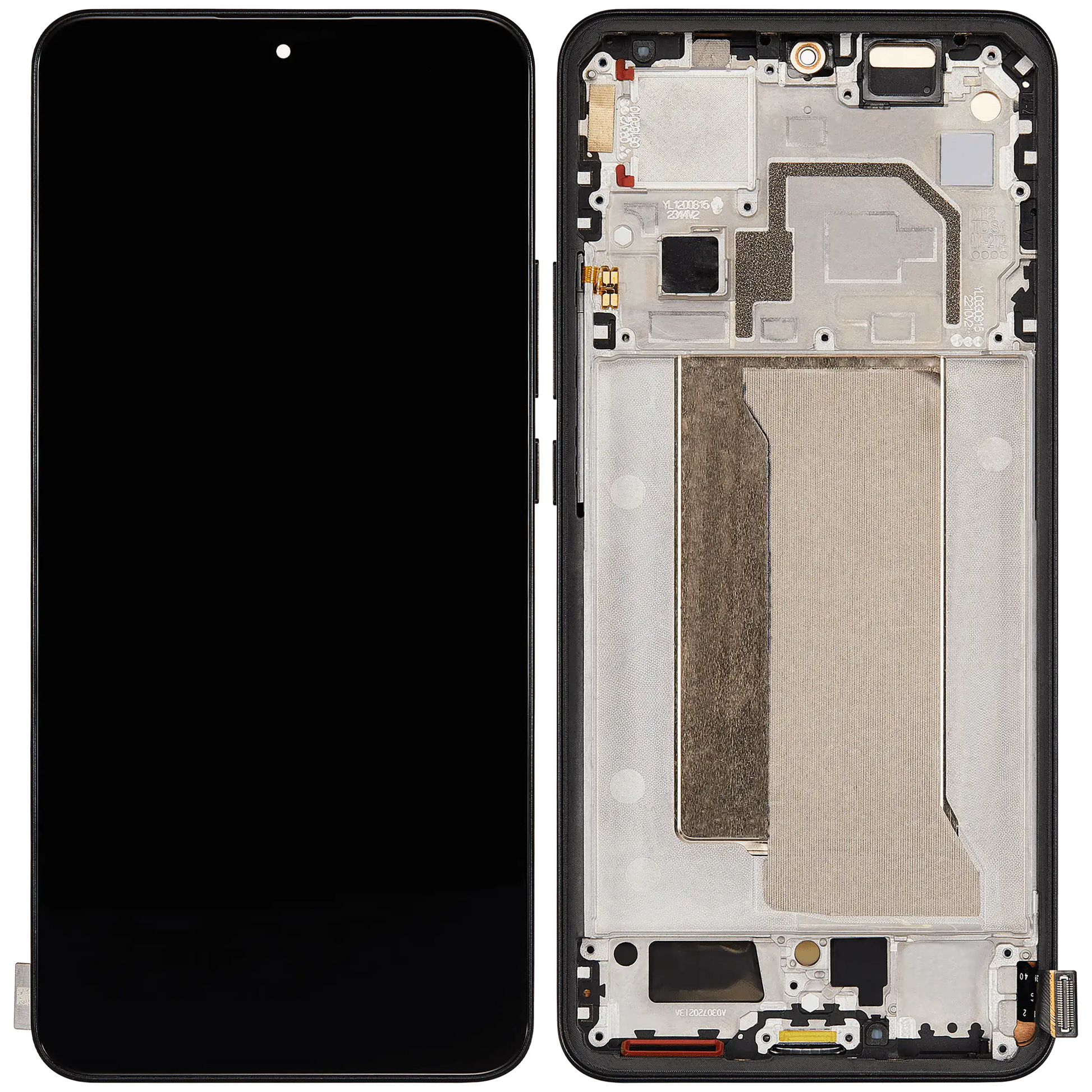 OLED Assembly With Frame For Xiaomi 13T / 13T Pro / Redmi K60 Ultra (Refurbished) (Black) – repair part compatibility view – OLED Display Replacement for phone repair