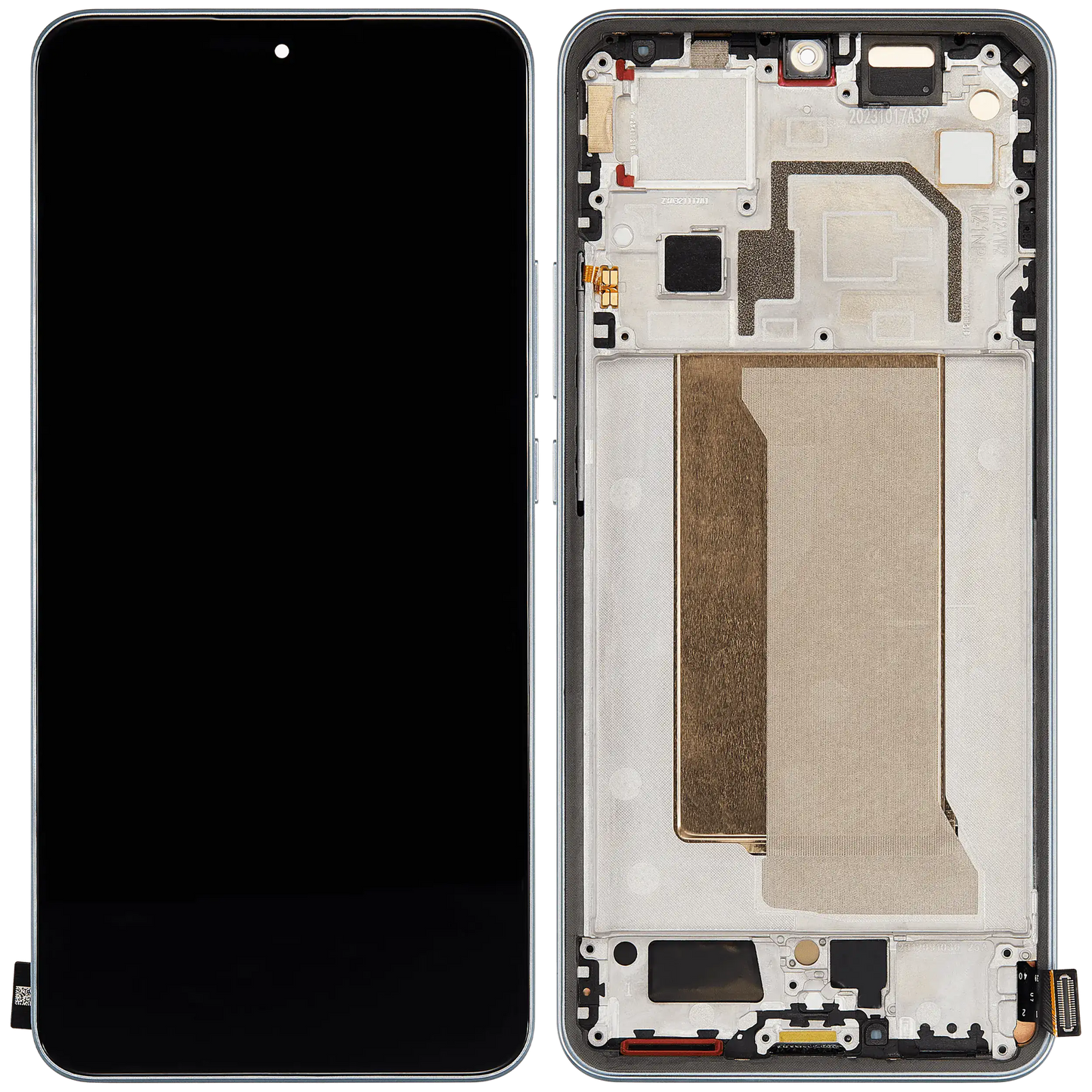 OLED Assembly With Frame For Xiaomi 13T / 13T Pro / Redmi K60 Ultra (Refurbished) (Meadow Green) – repair part compatibility view – OLED Display Replacement for phone repair