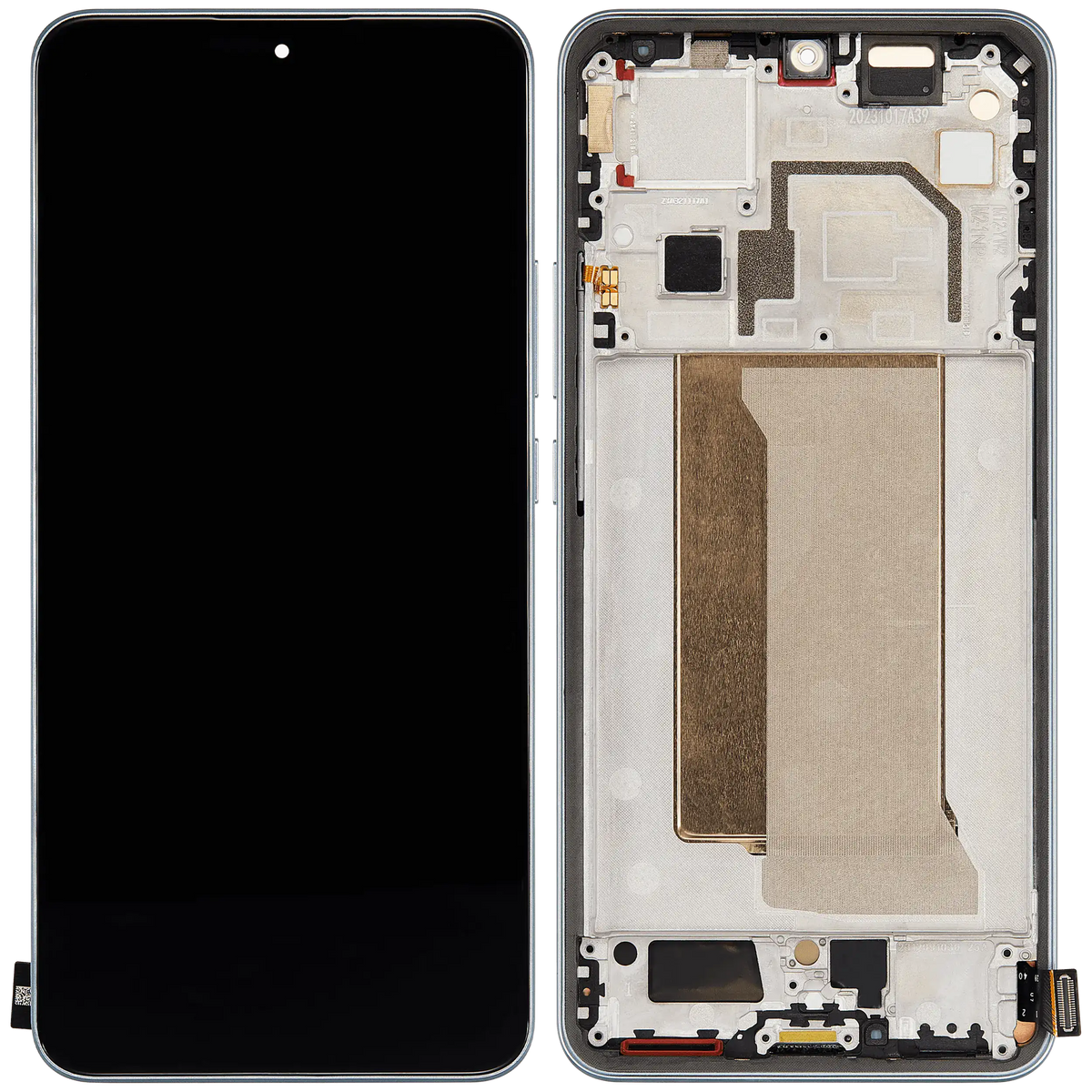 OLED Assembly With Frame For Xiaomi 13T / 13T Pro / Redmi K60 Ultra (Refurbished) (Meadow Green) – repair part compatibility view – OLED Display Replacement for phone repair