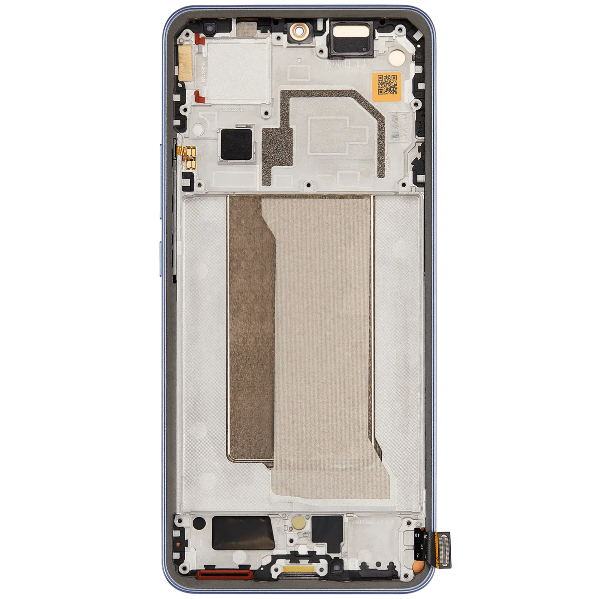 OLED Assembly With Frame For Xiaomi 13T / 13T Pro (Refurbished) (Alpine Blue) – technician repair part view – OLED Display Replacement for phone repair