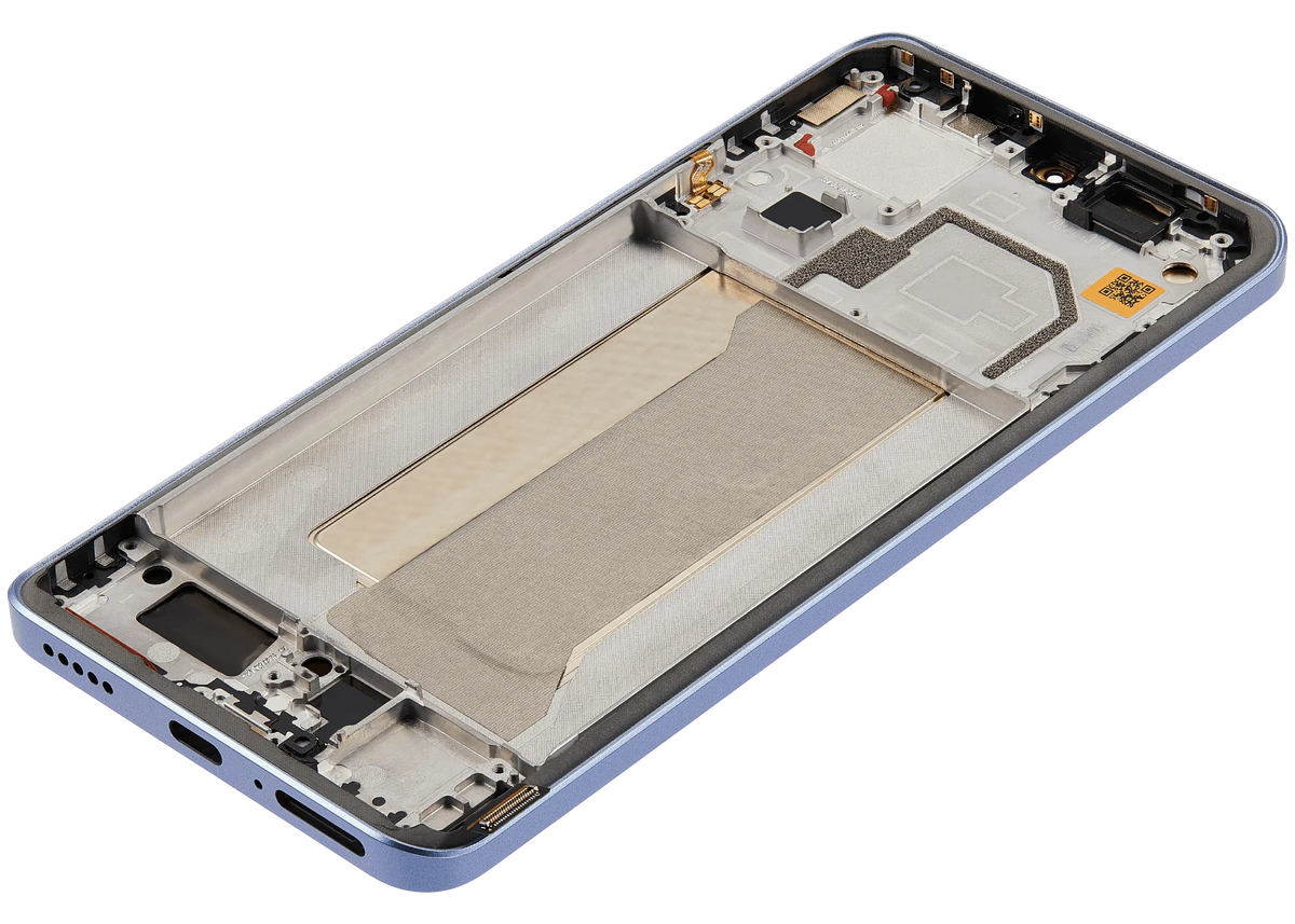OLED Assembly With Frame For Xiaomi 13T / 13T Pro (Refurbished) (Alpine Blue) – repair component detail view – OLED Display Replacement for phone repair