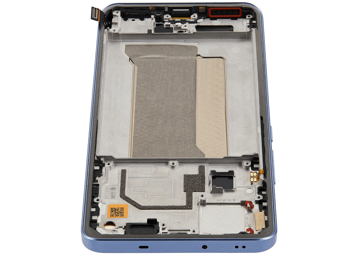 OLED Assembly With Frame For Xiaomi 13T / 13T Pro (Refurbished) (Alpine Blue) – device repair component close-up – OLED Display Replacement for phone repair