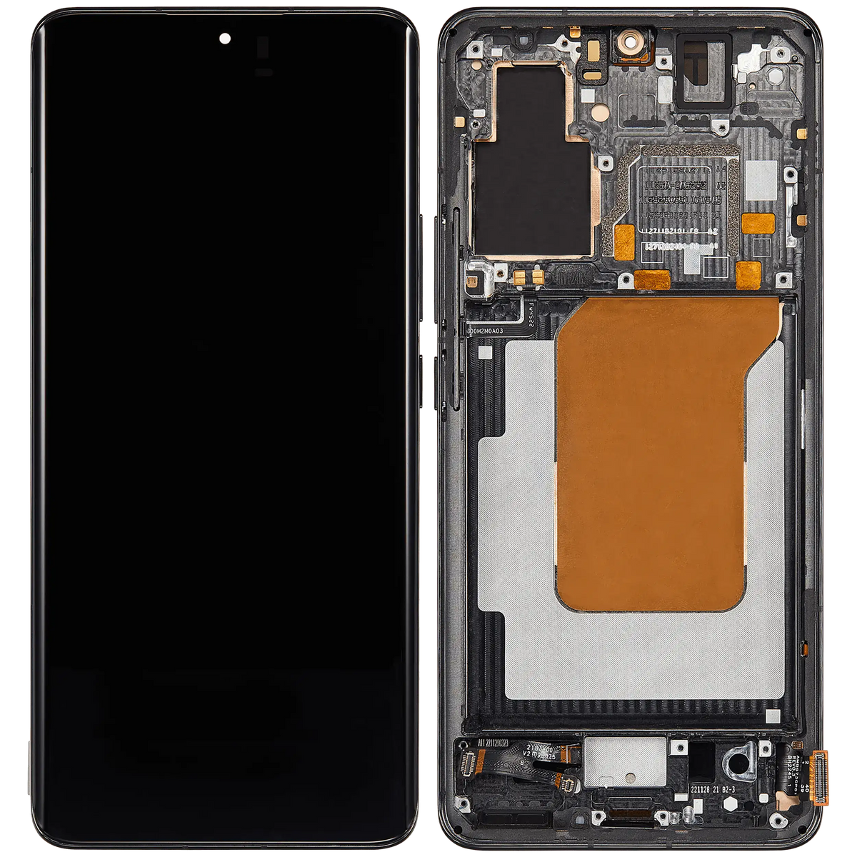 OLED Assembly With Frame For Xiaomi 13 Pro (Refurbished) (Black) – repair part compatibility view – OLED Display Replacement for phone repair