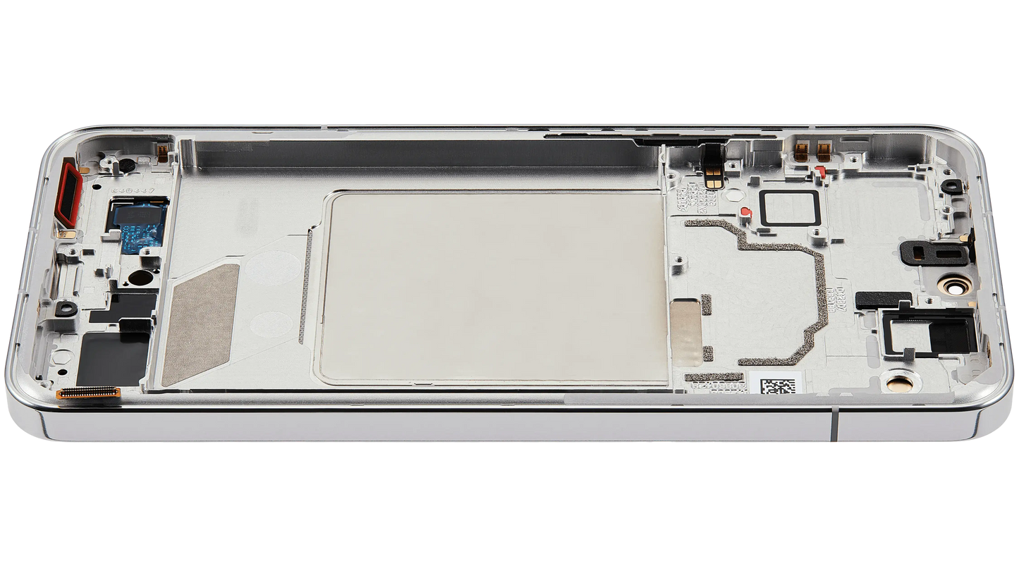 OLED Assembly With Frame For Xiaomi 13 (Refurbished) (White) – replacement component detailed view – OLED Display Replacement for phone repair