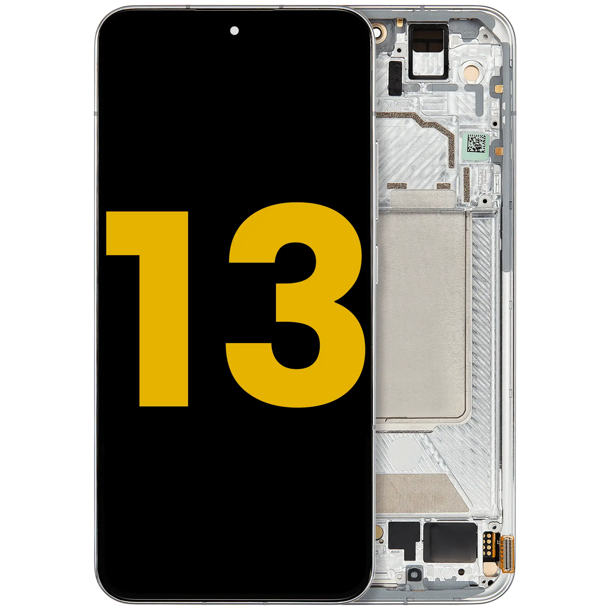 OLED Assembly With Frame For Xiaomi 13 (Refurbished) (Flora Green) – replacement part product view – OLED Display Replacement for phone repair