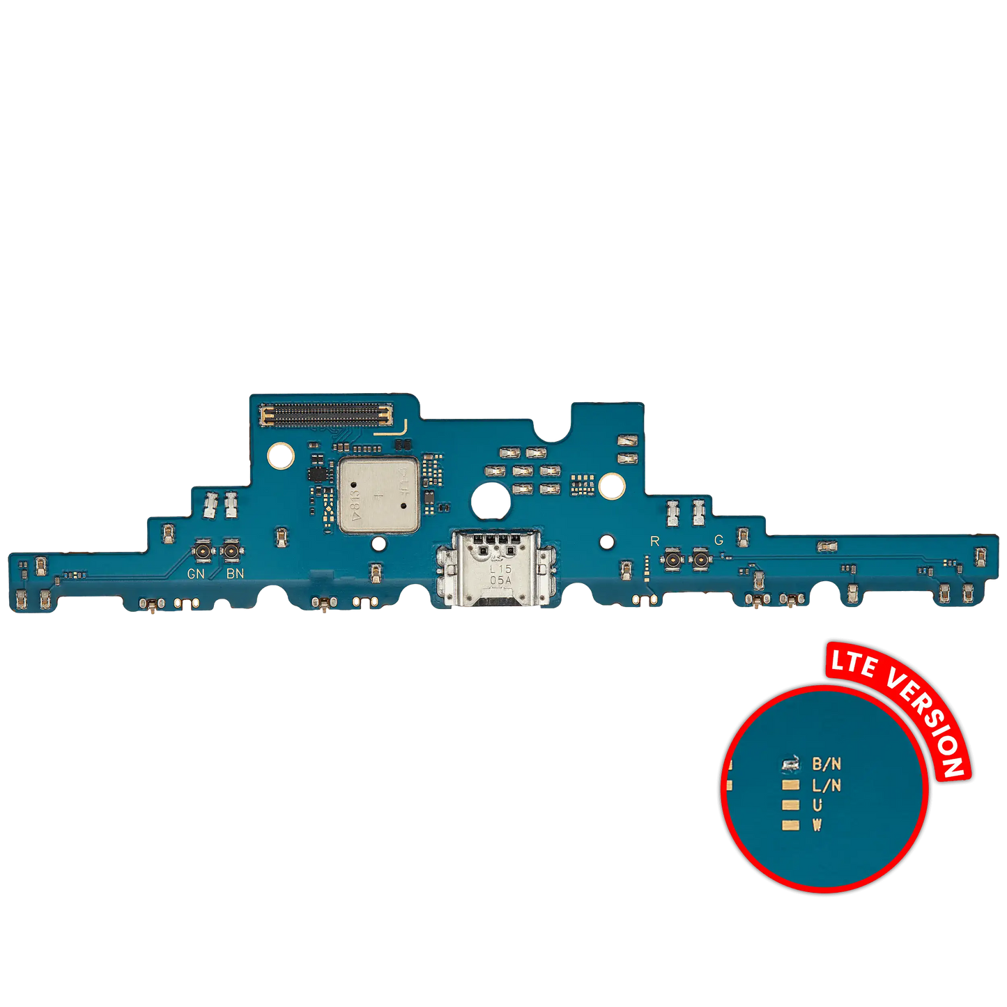 Charging Port Board For Samsung Galaxy Tab S7 Plus 12.4" (T975 / T976) (2020) (LTE Version) (Premium) - product image 1