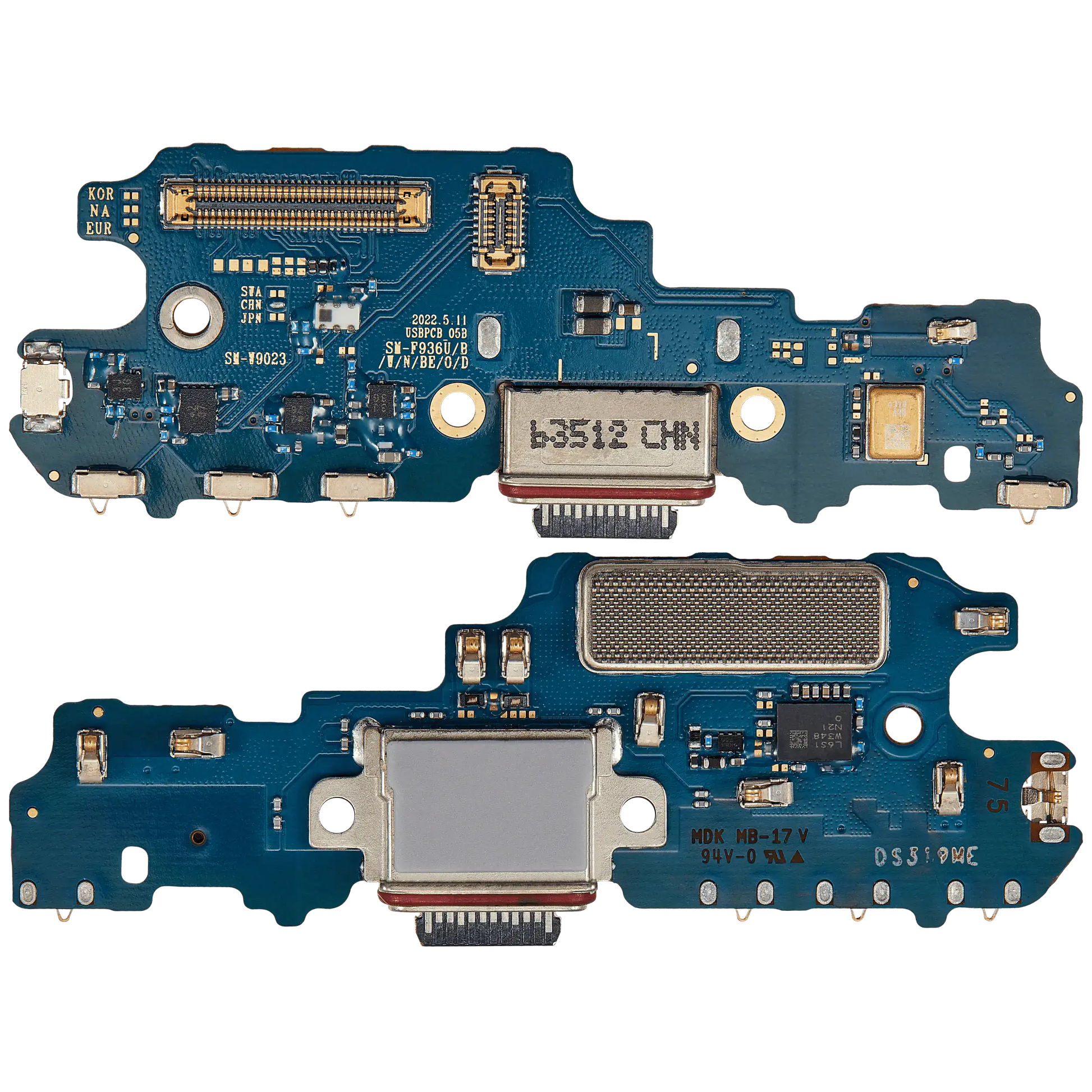 Replacement Charging Port Board For Samsung Galaxy Z Fold 4 (F9360) (China Version) (Premium) front view