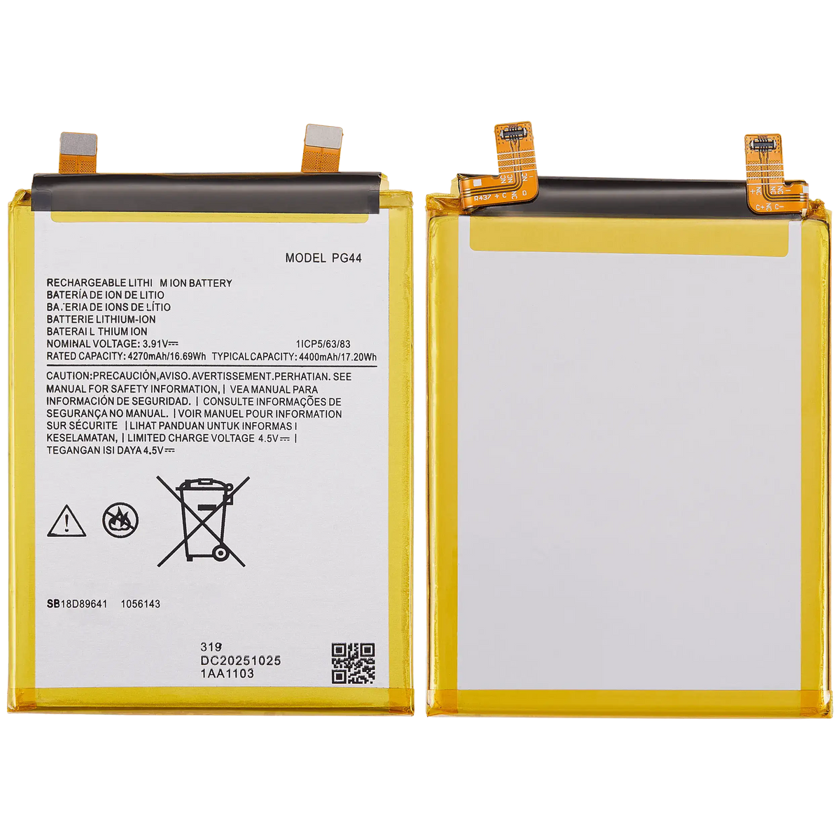 Replacement Battery For Motorola Moto Edge 2023 (XT2305) (PG44) | SKU 107182127622 | image 6