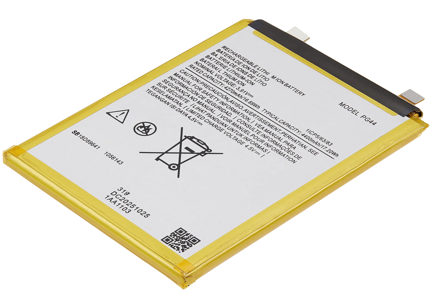 Replacement Battery For Motorola Moto Edge 2023 (XT2305) (PG44) | SKU 107182127622 | image 3