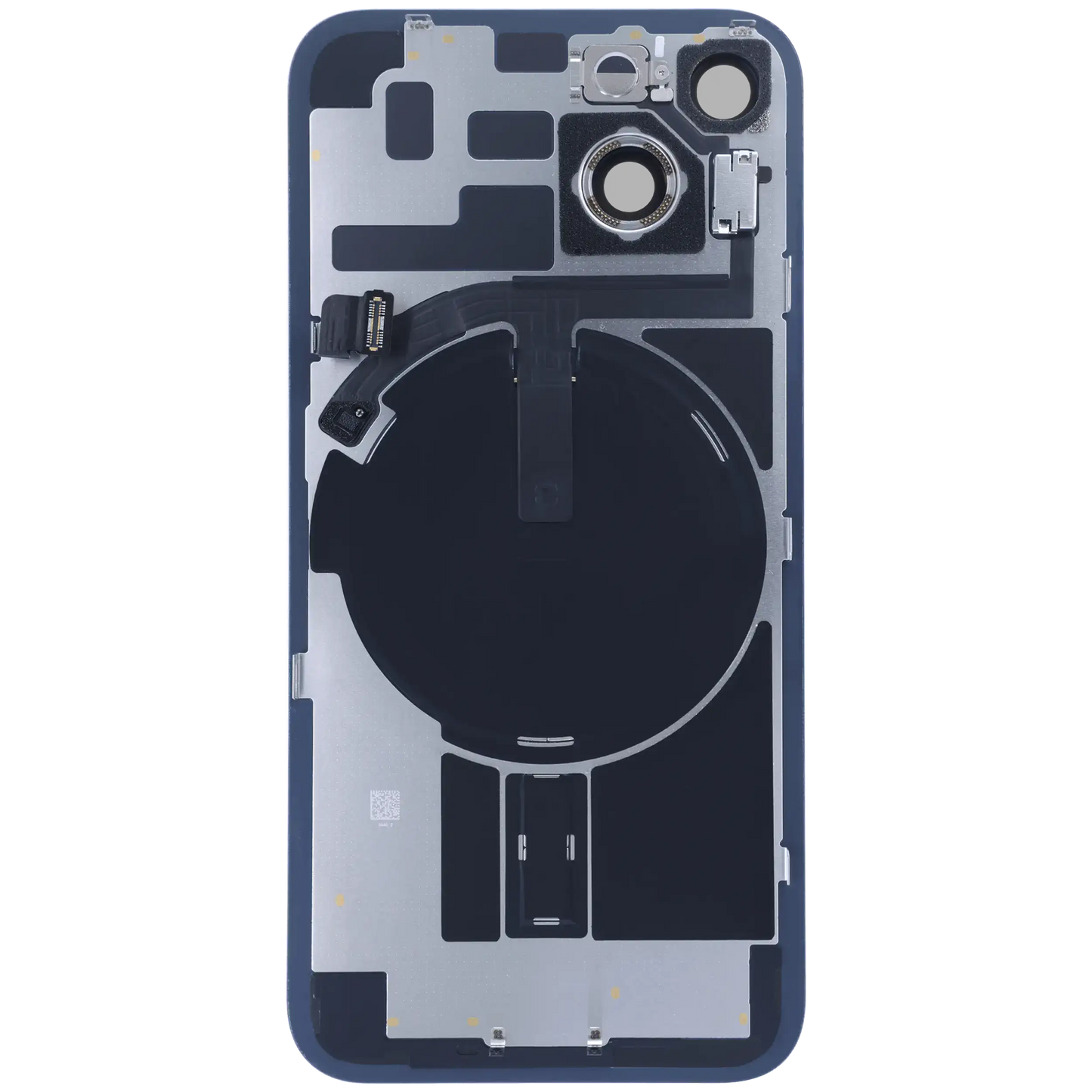 Back Glass w/ MagSafe Magnet & NFC & Flashlight Flex For iPhone 14 (Service Pack) (Purple)