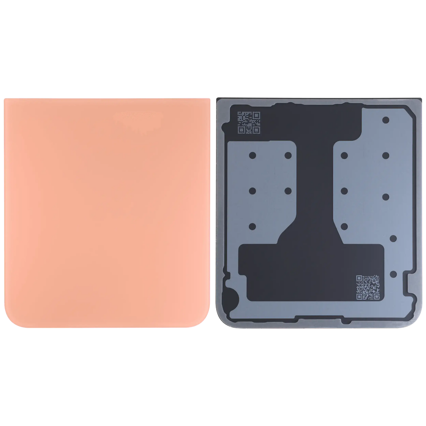 Back Cover Glass For Samsung Galaxy Z Flip 6 5G (Service Pack) (Peach)