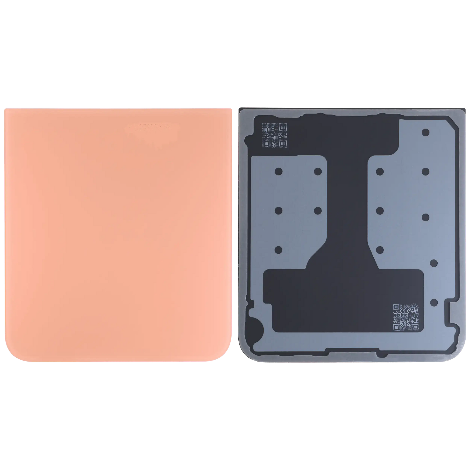 Back Cover Glass For Samsung Galaxy Z Flip 6 5G (Service Pack) (Peach)